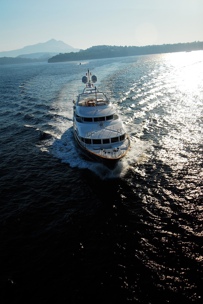 Forward: Yacht BLUE VISION's Cruising Pictured