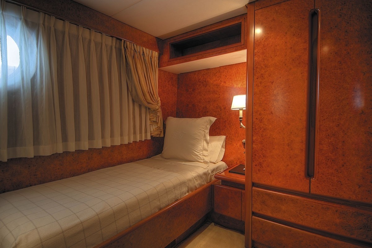 Crew Stateroom On Board Yacht CD TWO
