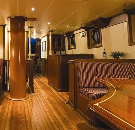 Premier Saloon Sitting On Board Yacht ADORNATE