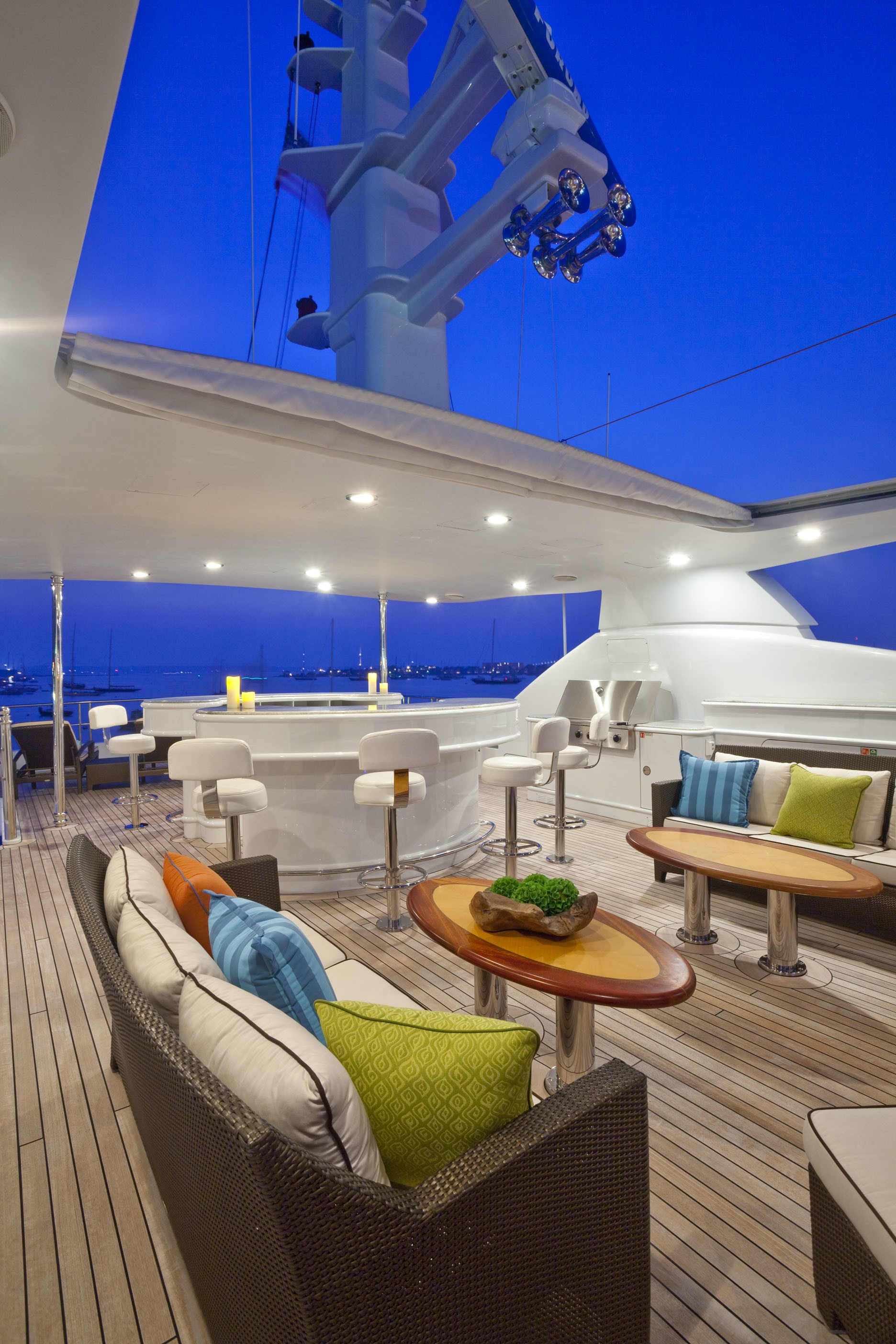 Sun Deck Aft On Yacht COCO VIENTE