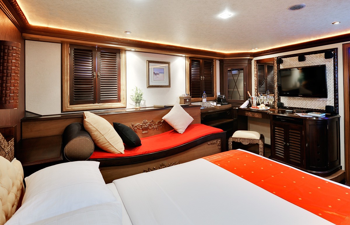 Guest's Cabin On Board Yacht DHAAINKAN'BAA