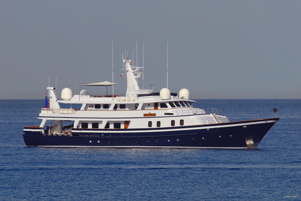 Profile Aspect On Board Yacht ATLANTIC GOOSE