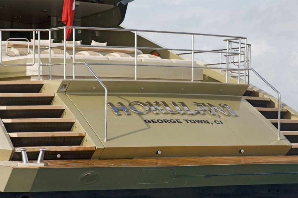 Aft On Board Yacht HOKULANI