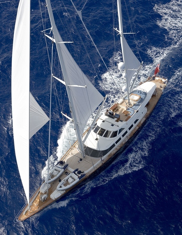 Above: Yacht ANTARA's Cruising Captured