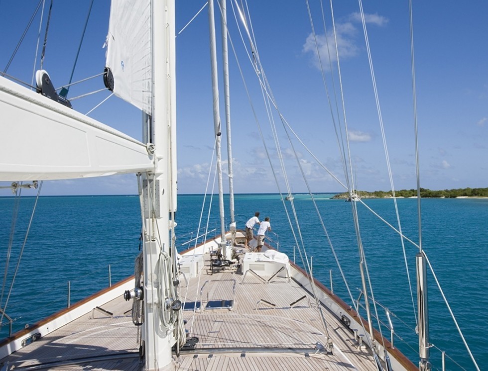Deck Aspect On Board Yacht ANTARA