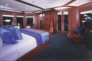 Main Master Cabin On Yacht ARGYLL