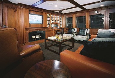 Library On Yacht ARGYLL