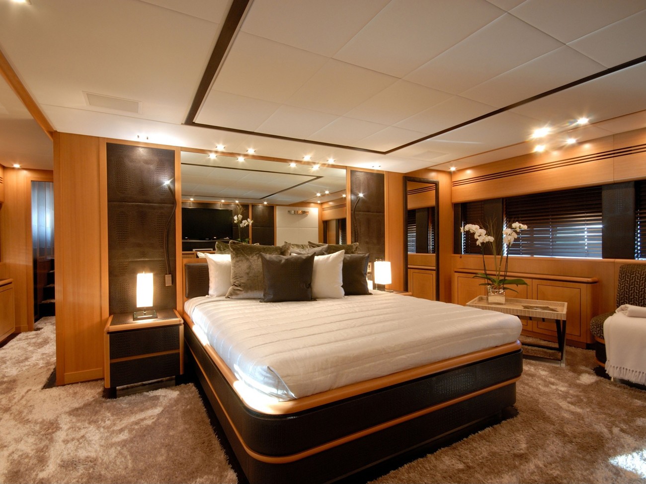 Main Master Cabin On Yacht PURE ONE