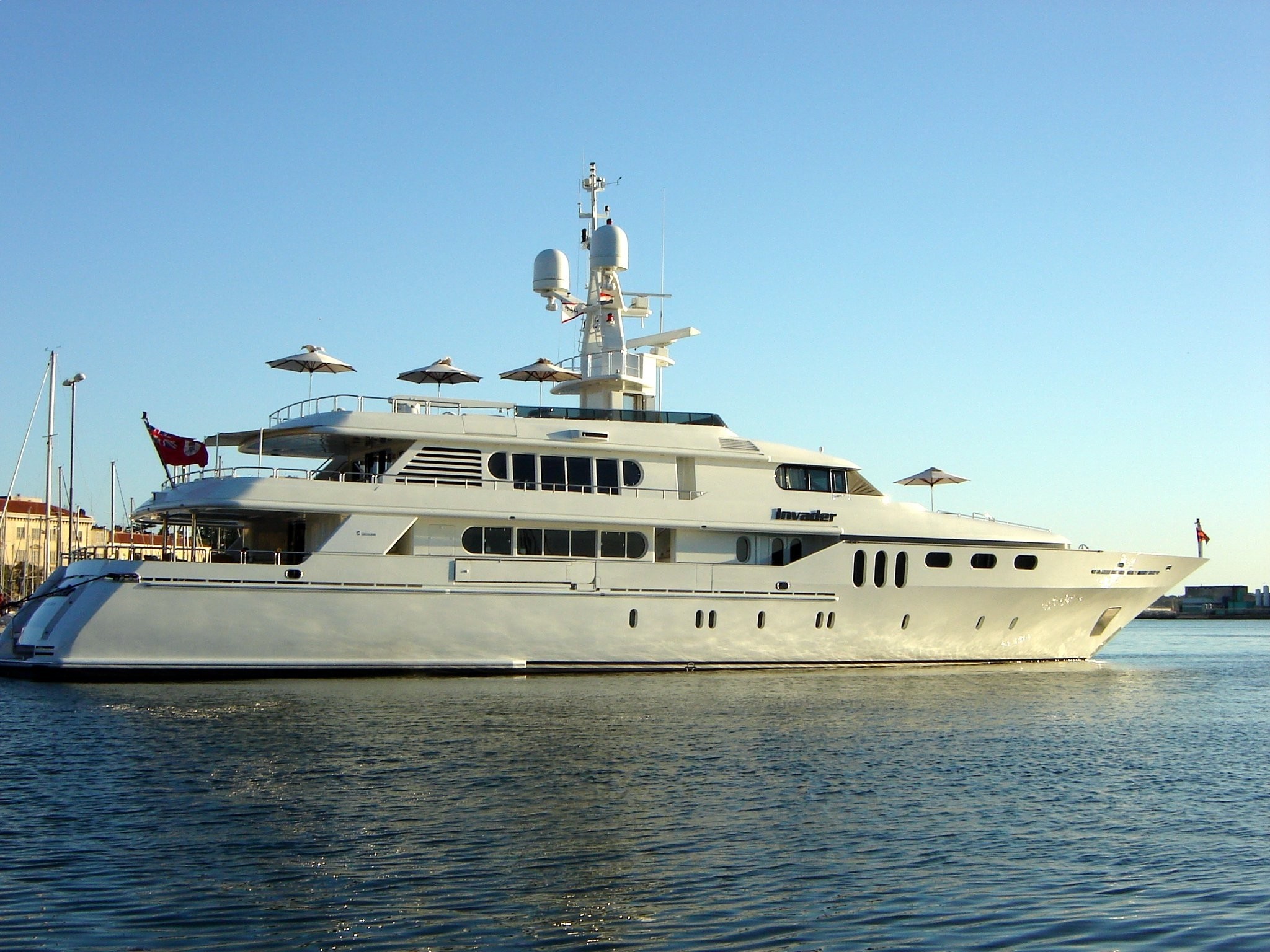The 50m Yacht INVADER