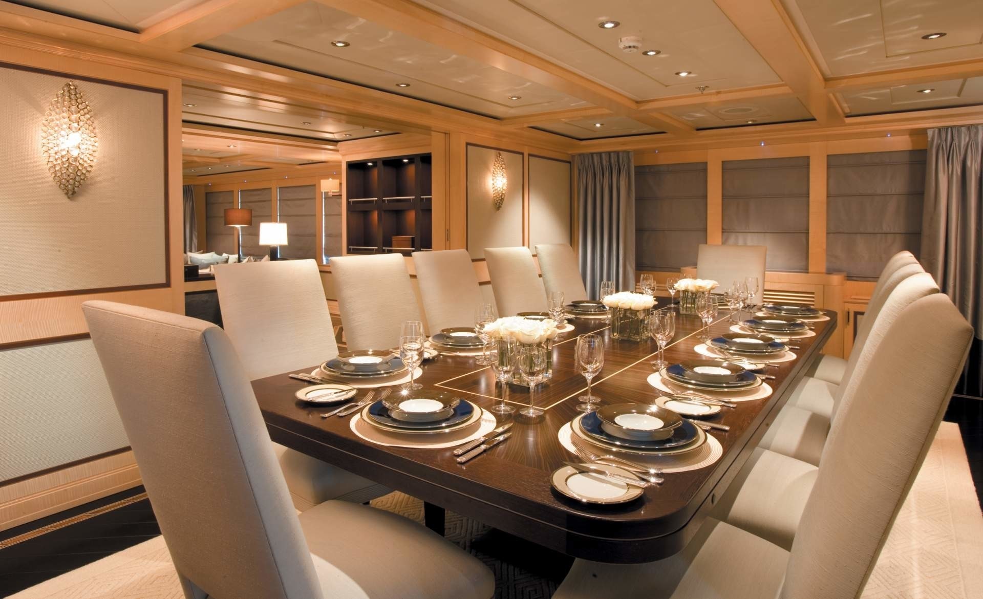 Eating/dining Saloon On Board Yacht ODESSA