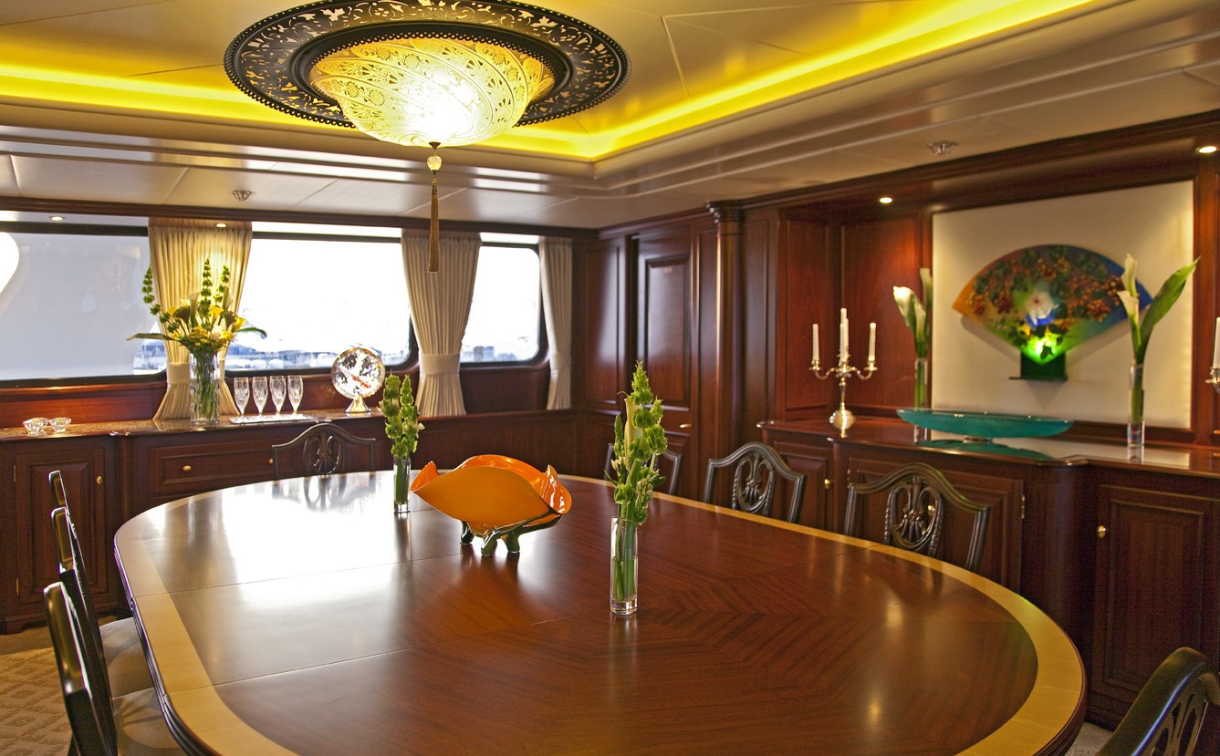 Eating/dining Furniture On Yacht LEGEND