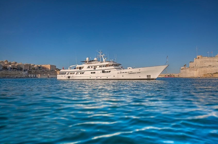 Premier Overview On Board Yacht SANSSOUCI STAR