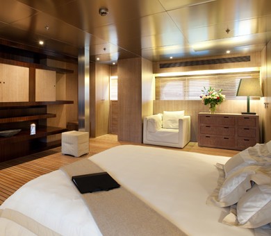 Main Master Stateroom Aboard Yacht MARIU