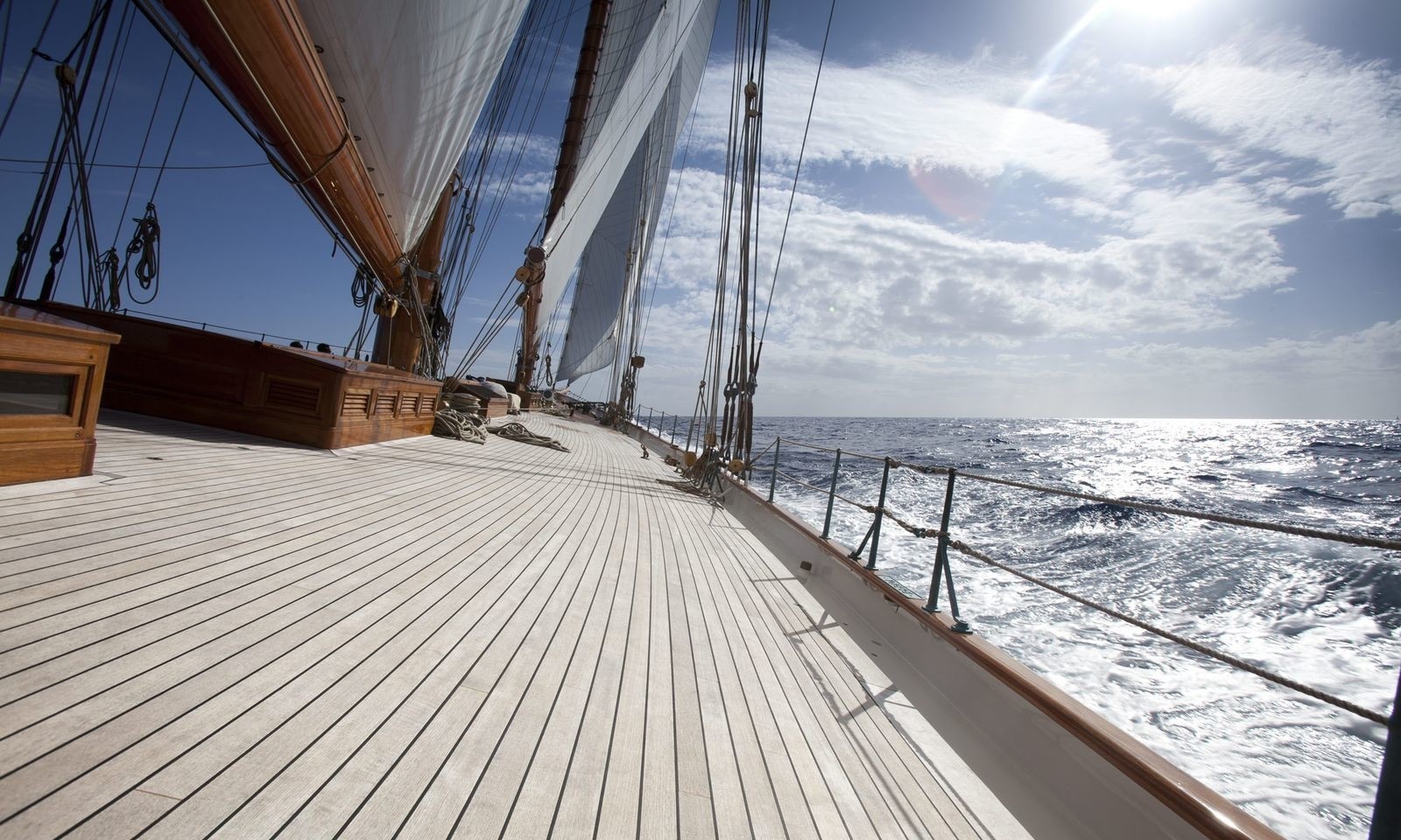 Deck Aspect Aboard Yacht ELENA