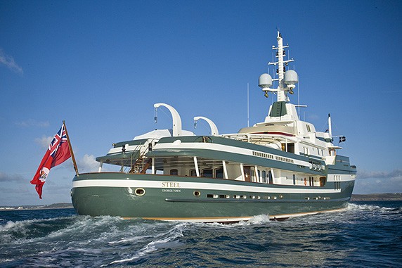Outstanding Pendennis Ice-Class Explorer Yacht STEEL to be ...
