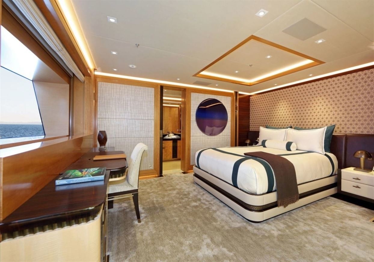 VIP stateroom on the main deck