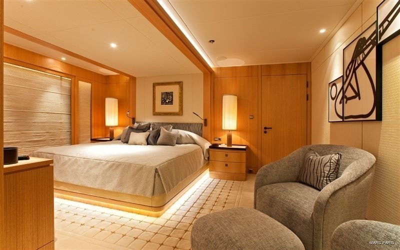 Neutralised: Yacht INFINITE SHADES's Double Sized Suite Entrance Image