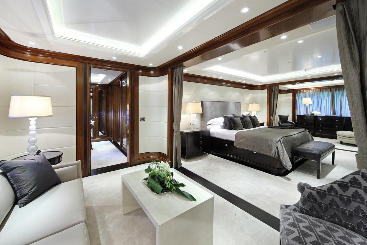 Profile: Yacht SEANNA's Main Master Cabin Pictured