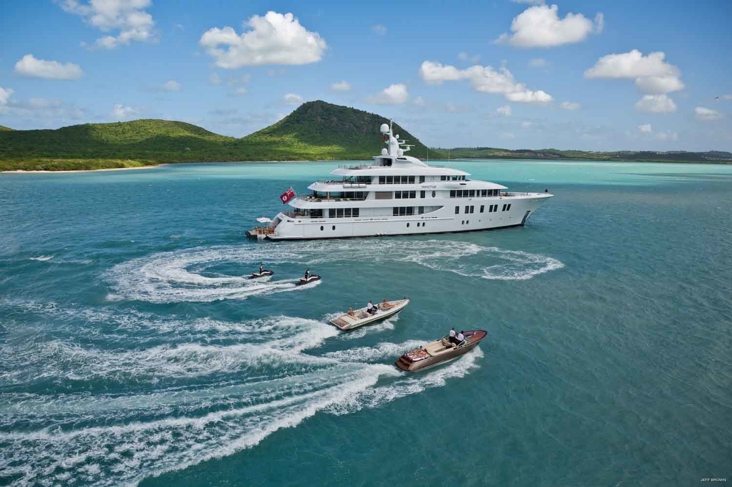 The 66m Superyacht by Delta Marine with water toys