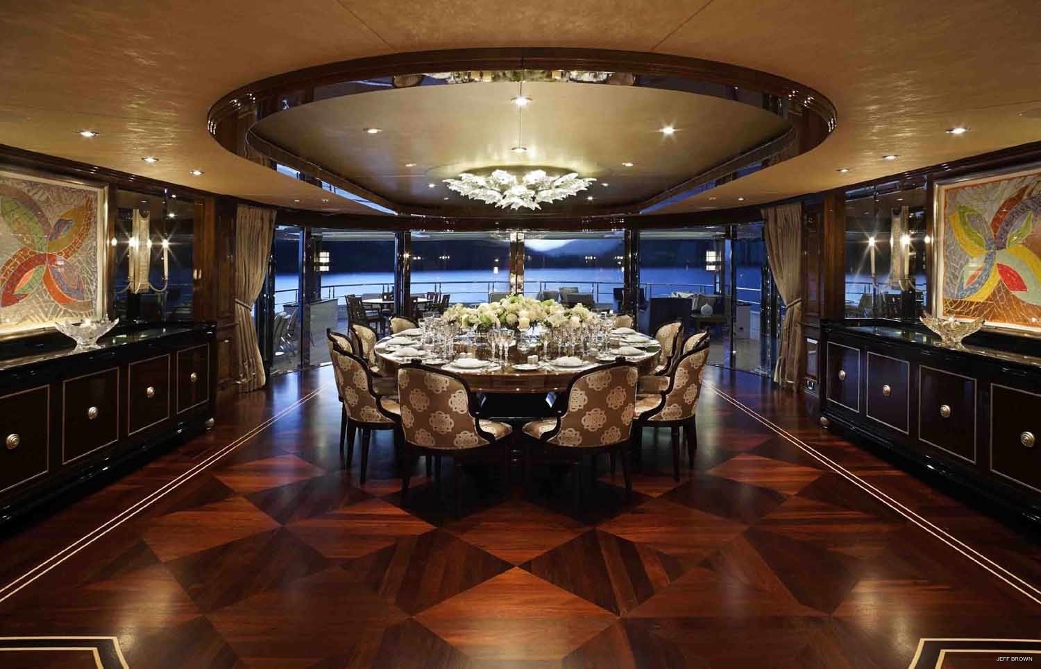 Elegant dining area