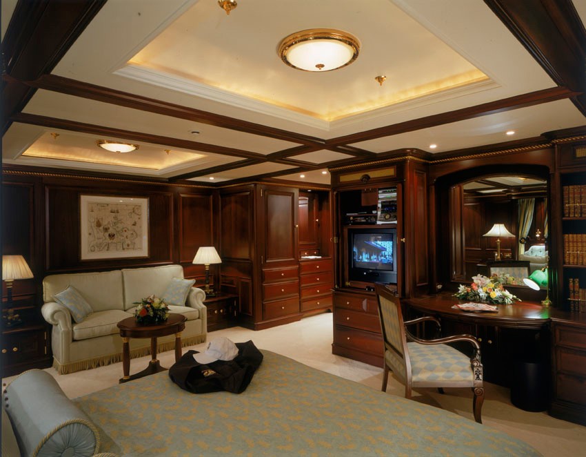 Personal Saloon On Yacht FREEDOM