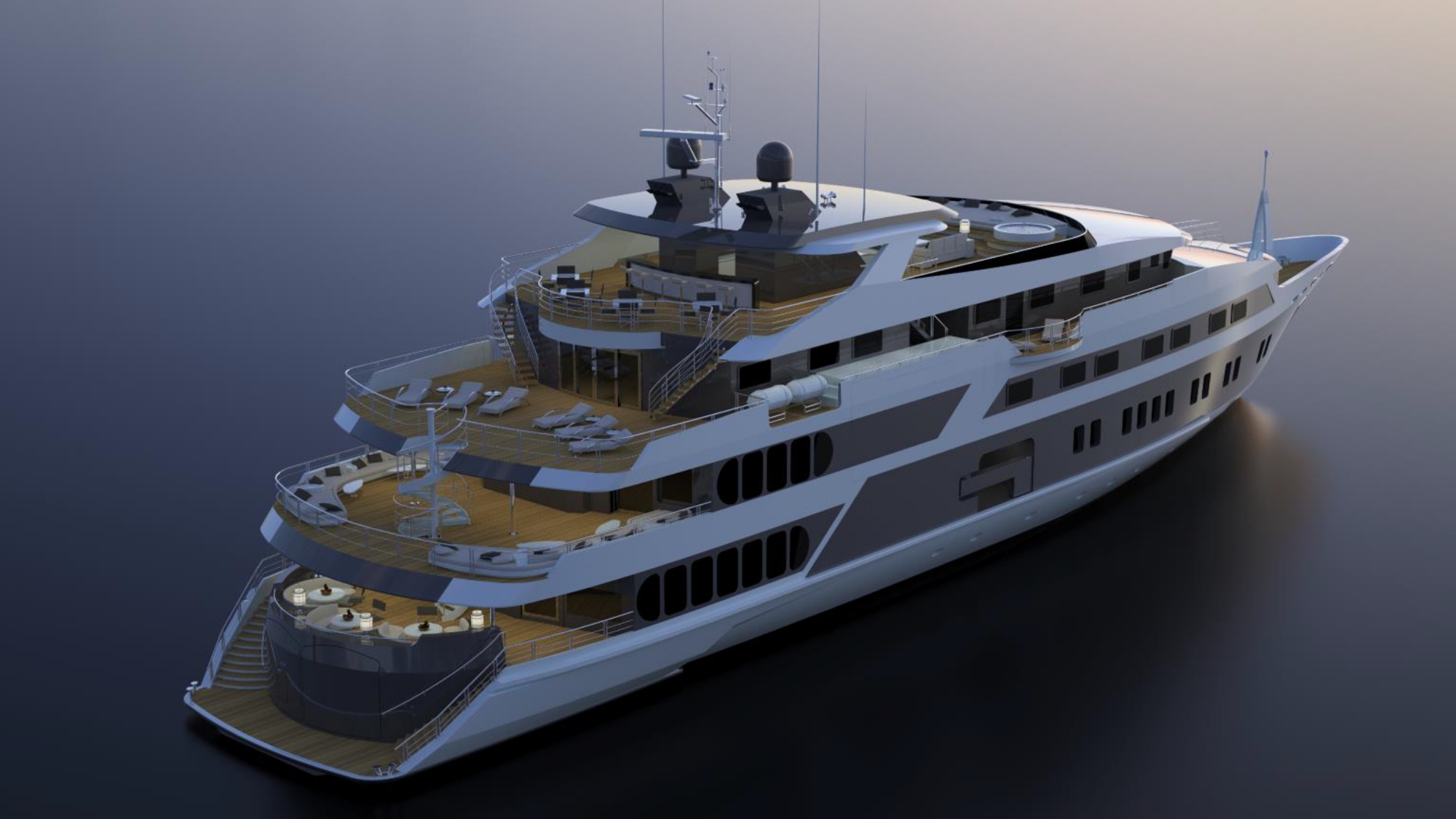 The 72m Yacht SERENITY
