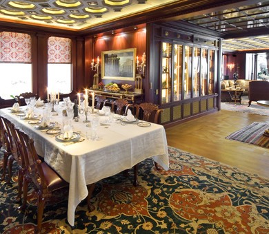 Eating/dining Saloon On Board Yacht SAMAR