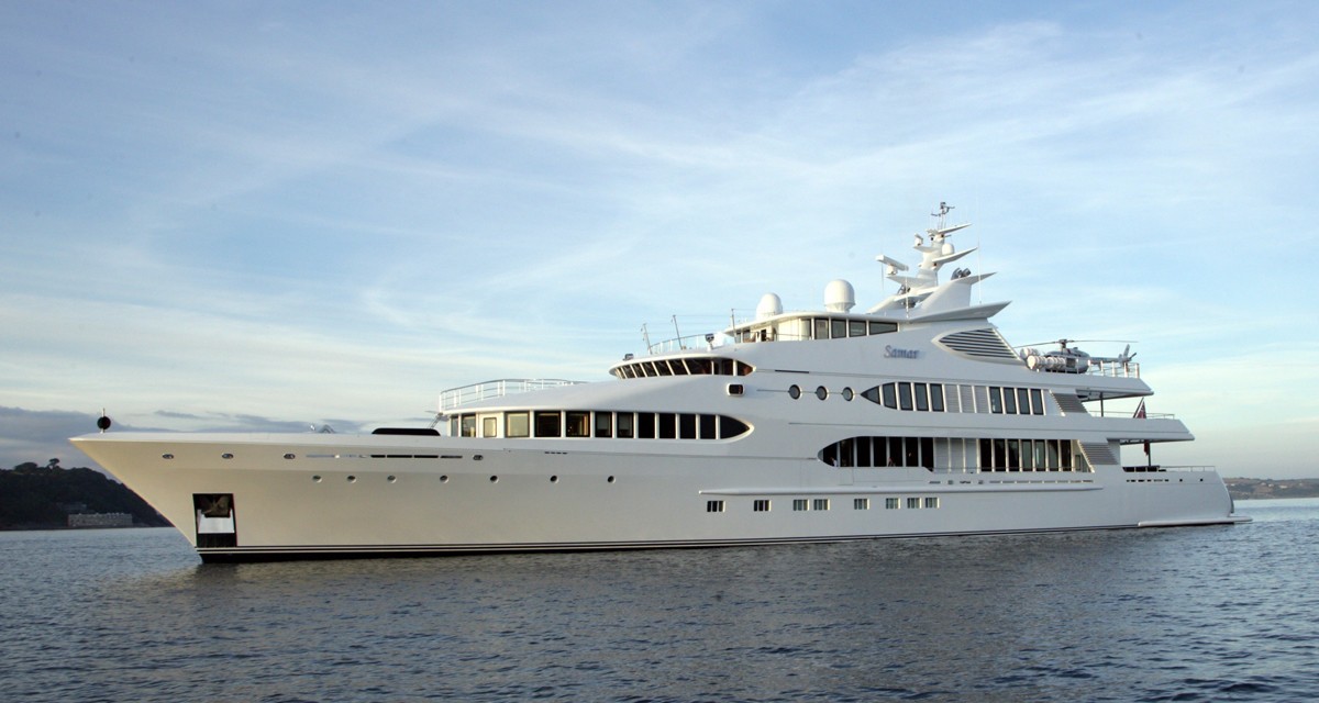 Profile Aspect On Yacht SAMAR