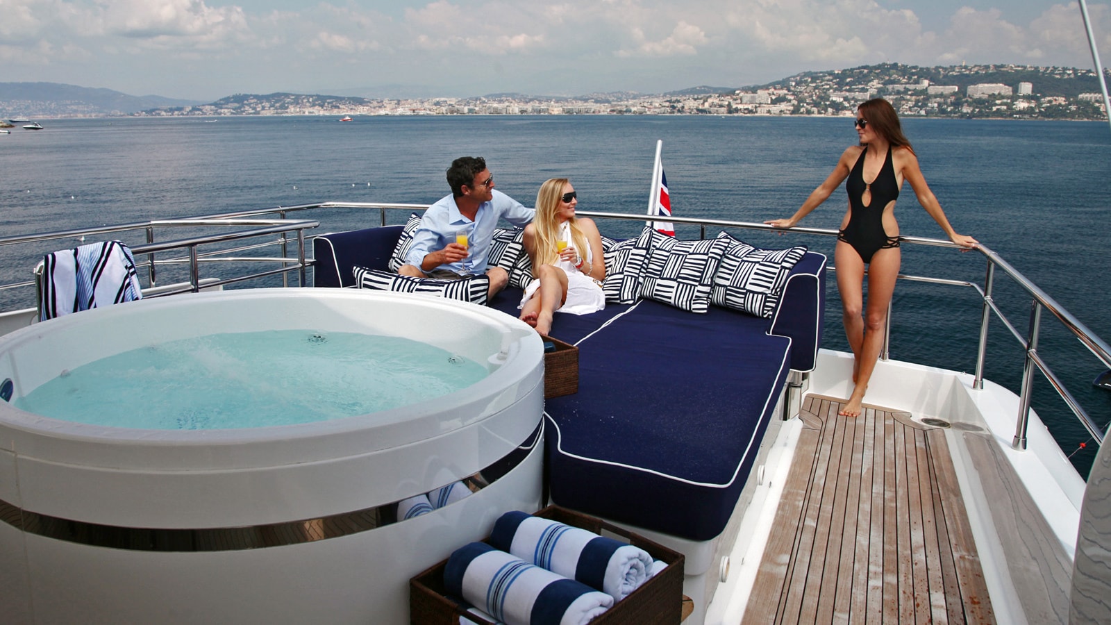 Sundeck And Jacuzzi