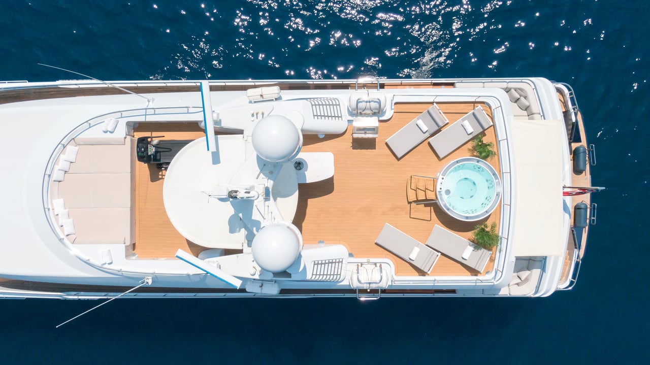 Aerial View Of The Sun Deck
