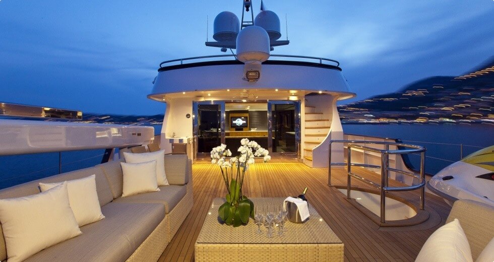 Aft Deck In The Evening