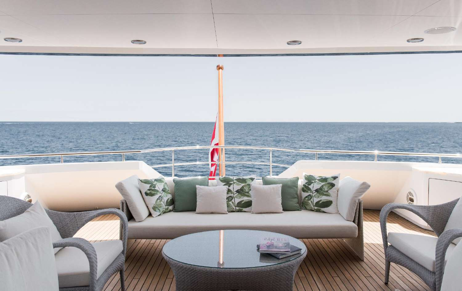 Aft Deck Seating Area