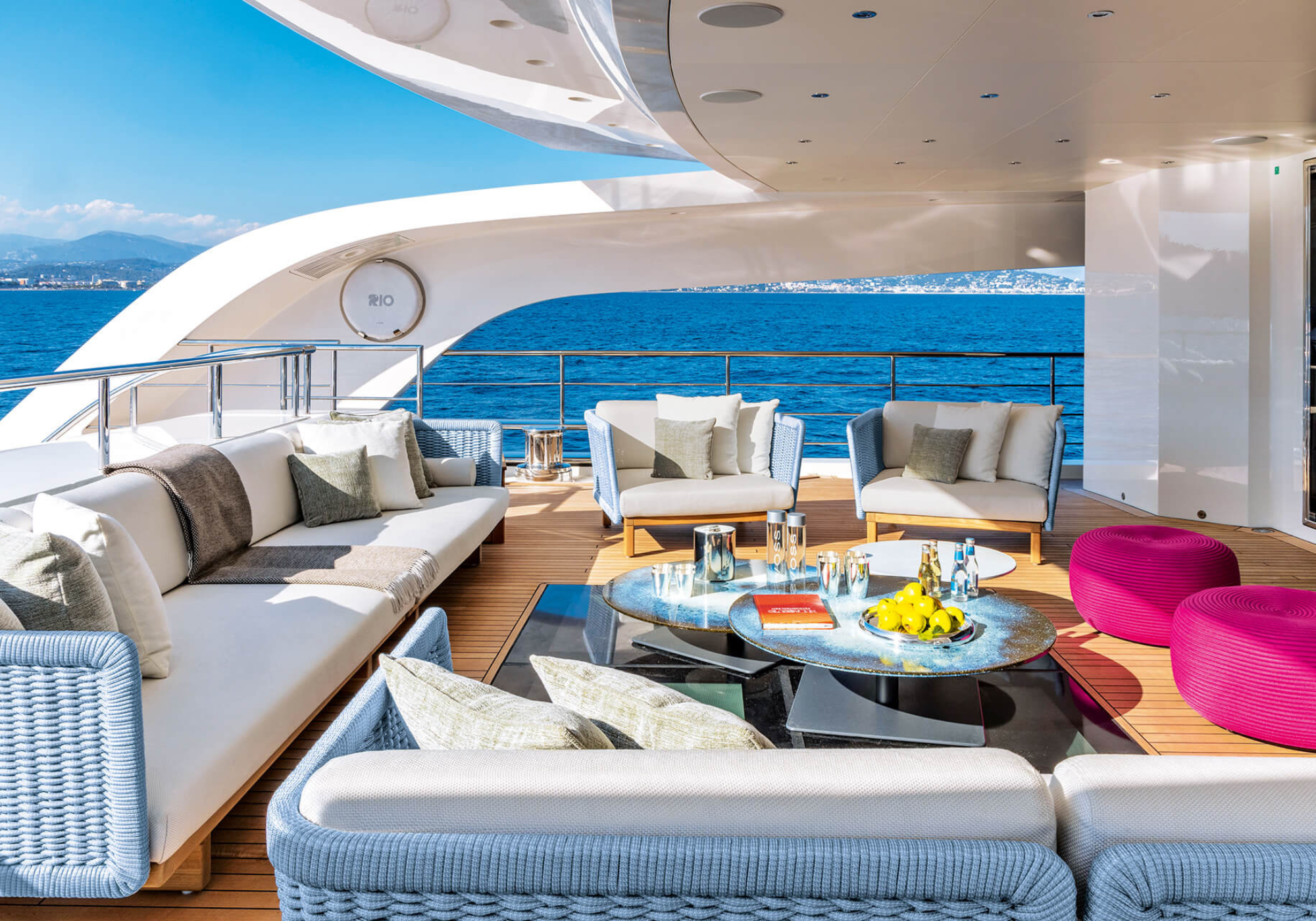 Exterior Relaxation Area With Sea Views