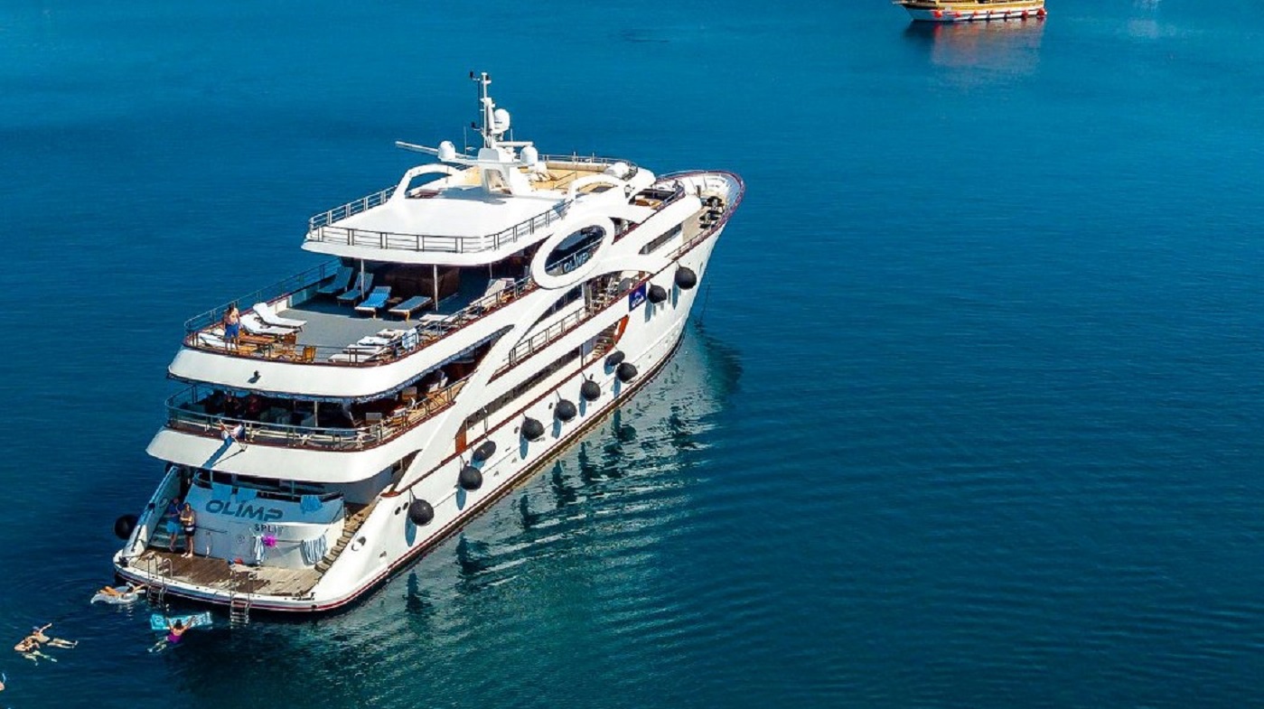 Luxury yacht OLIMP