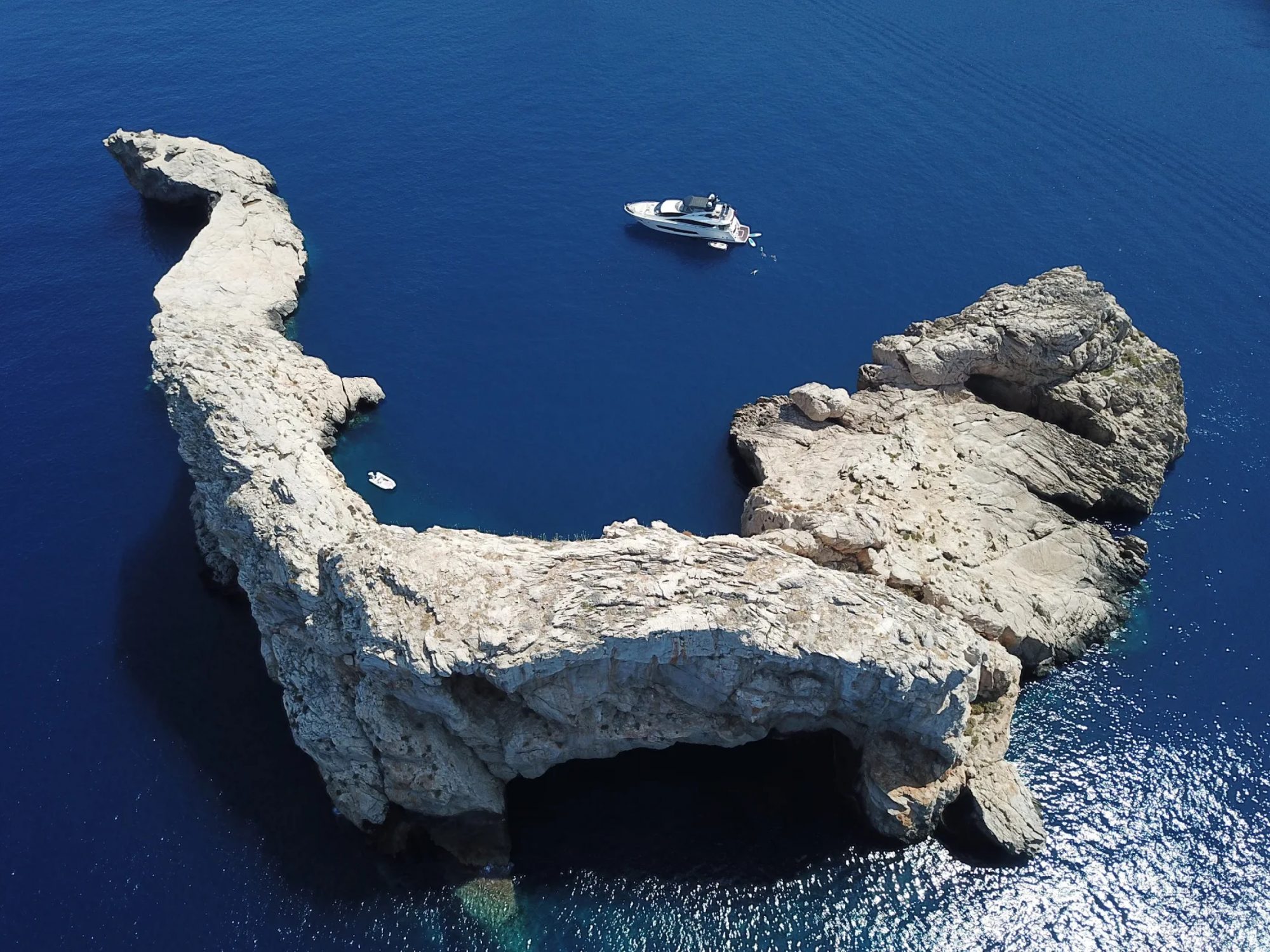 Aerial In The Mediterranean