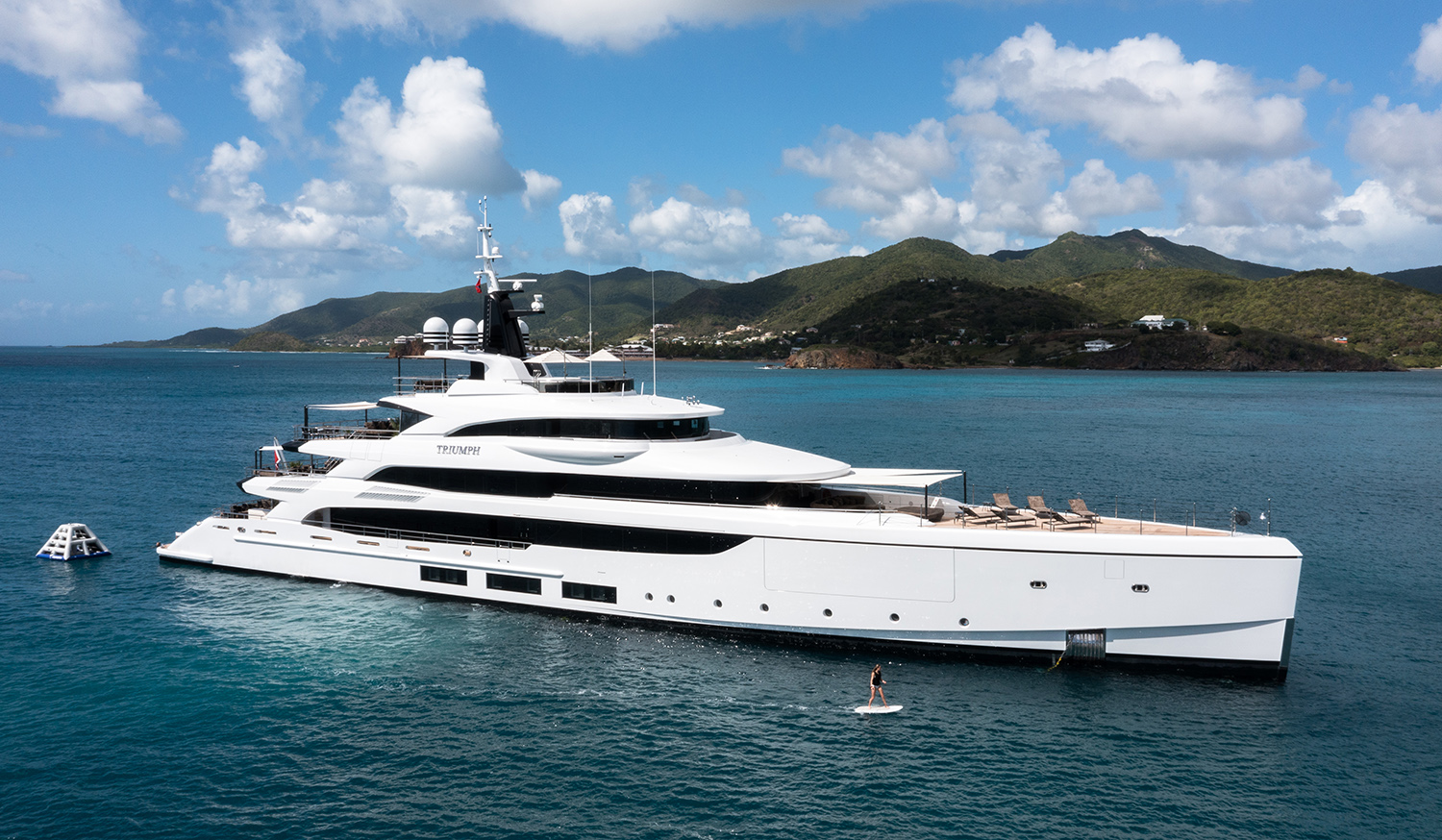 Luxury yacht TRIUMPH