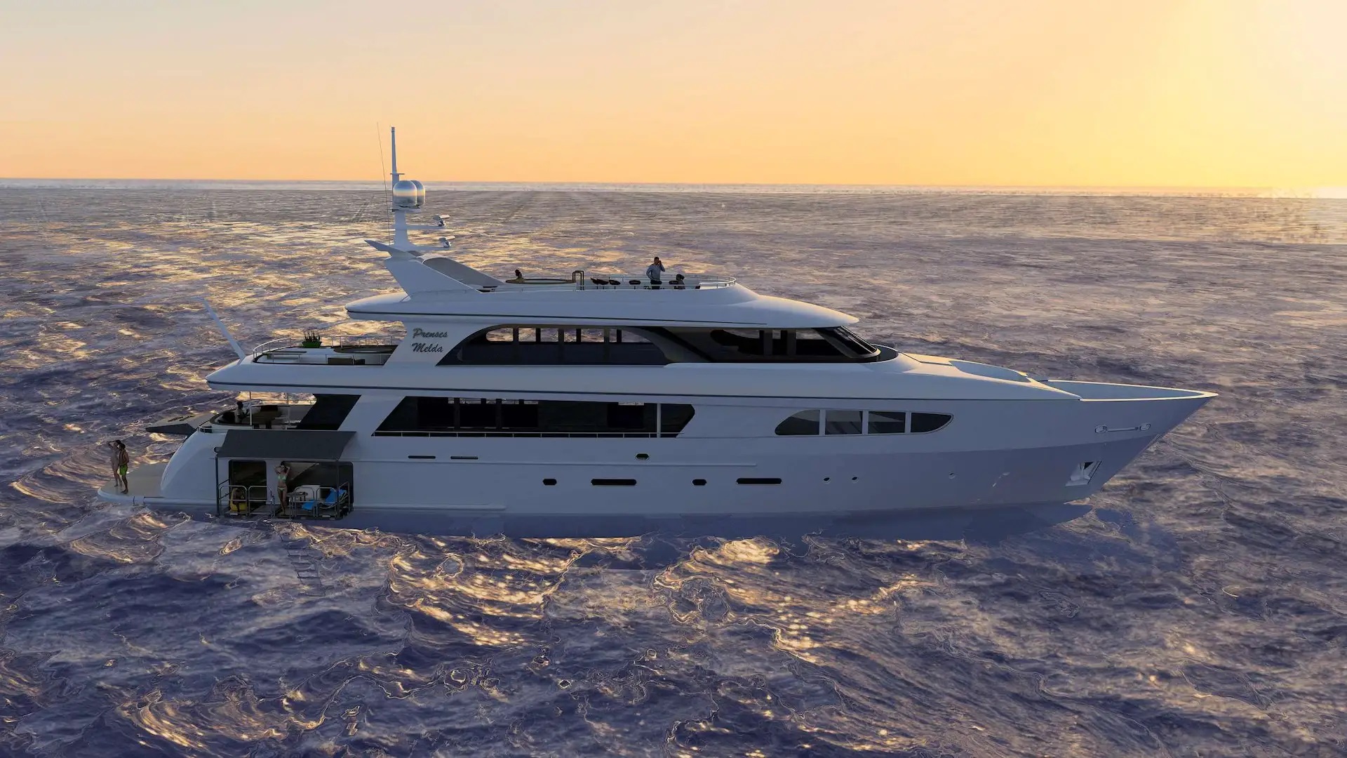 PRINCESS MELDA Yacht Charter Details, Custom Built | CHARTERWORLD ...