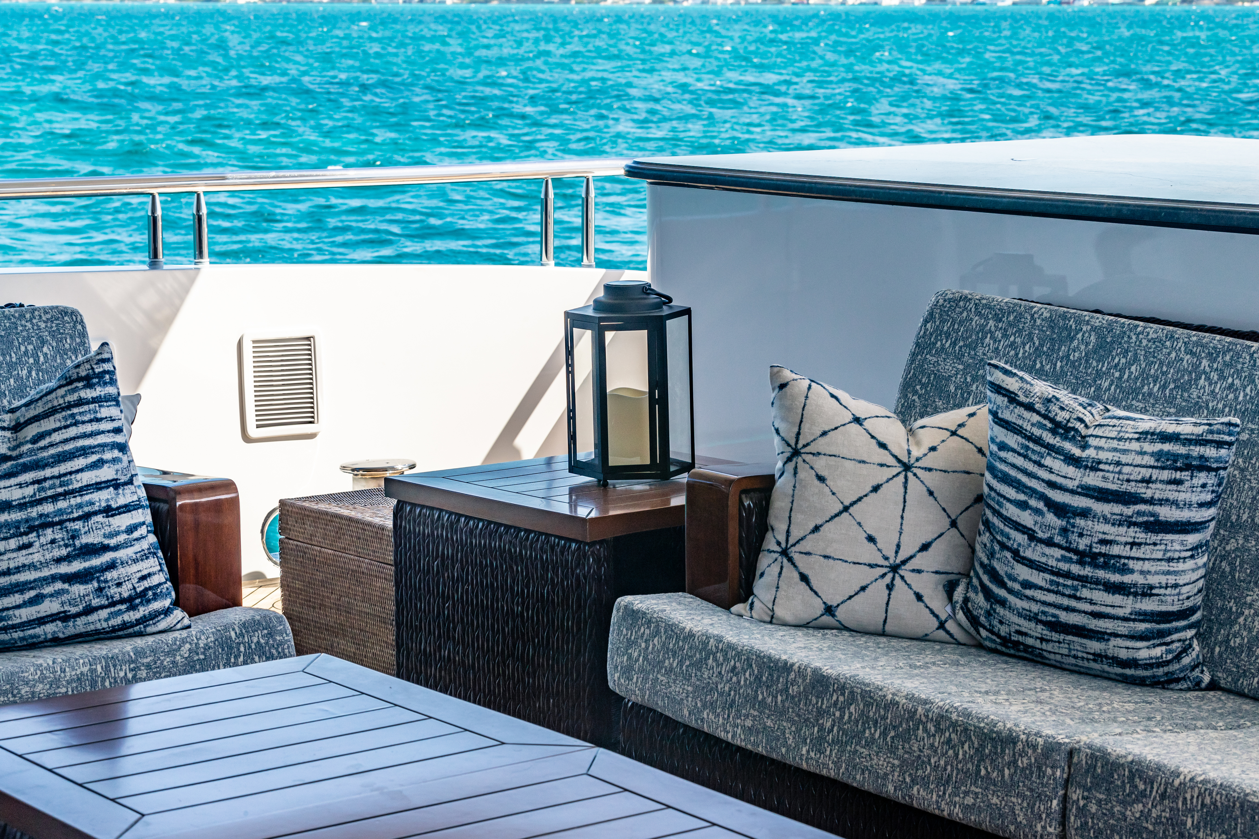 Stylish and comfortable deck furnishings