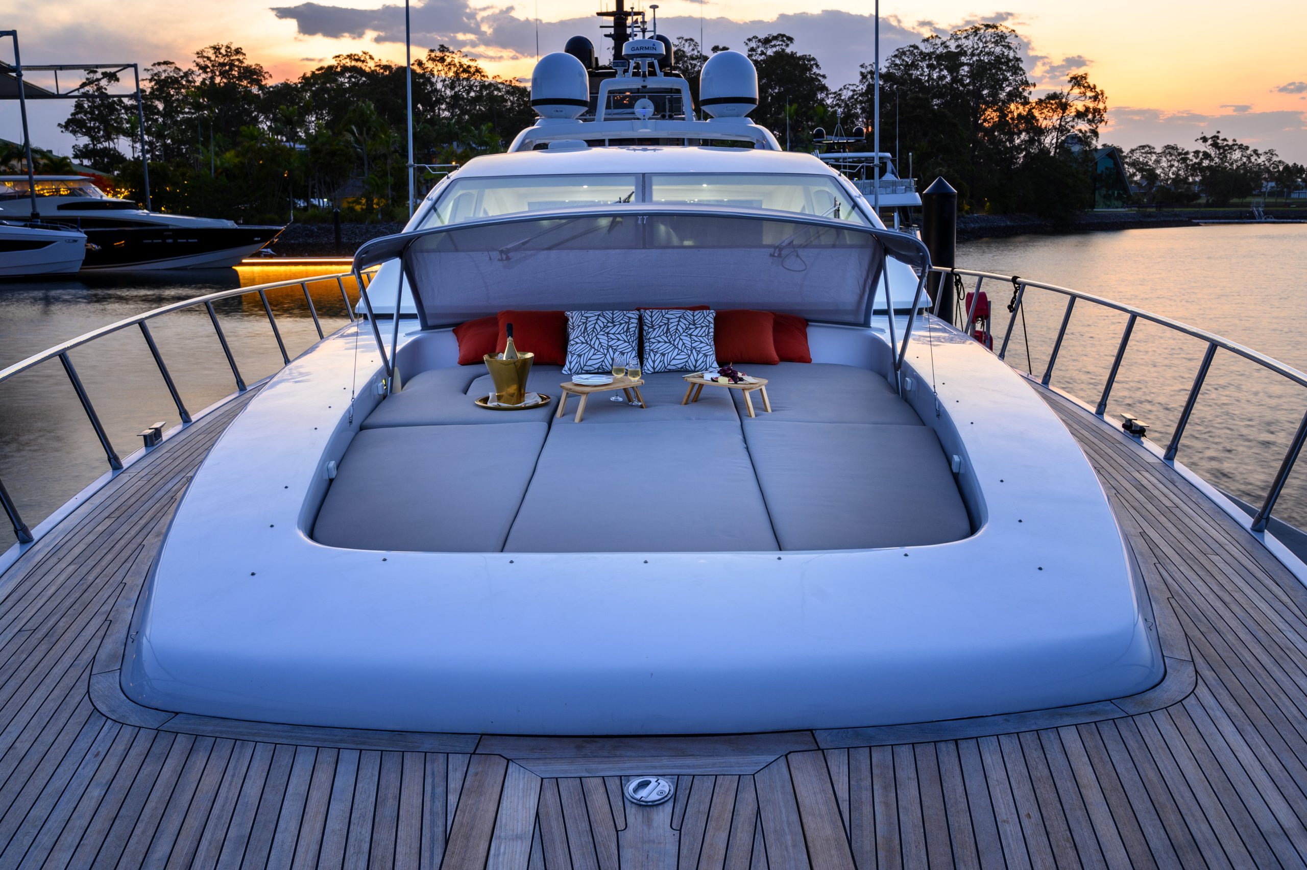 Foredeck On Board Luxury Yacht BLANC