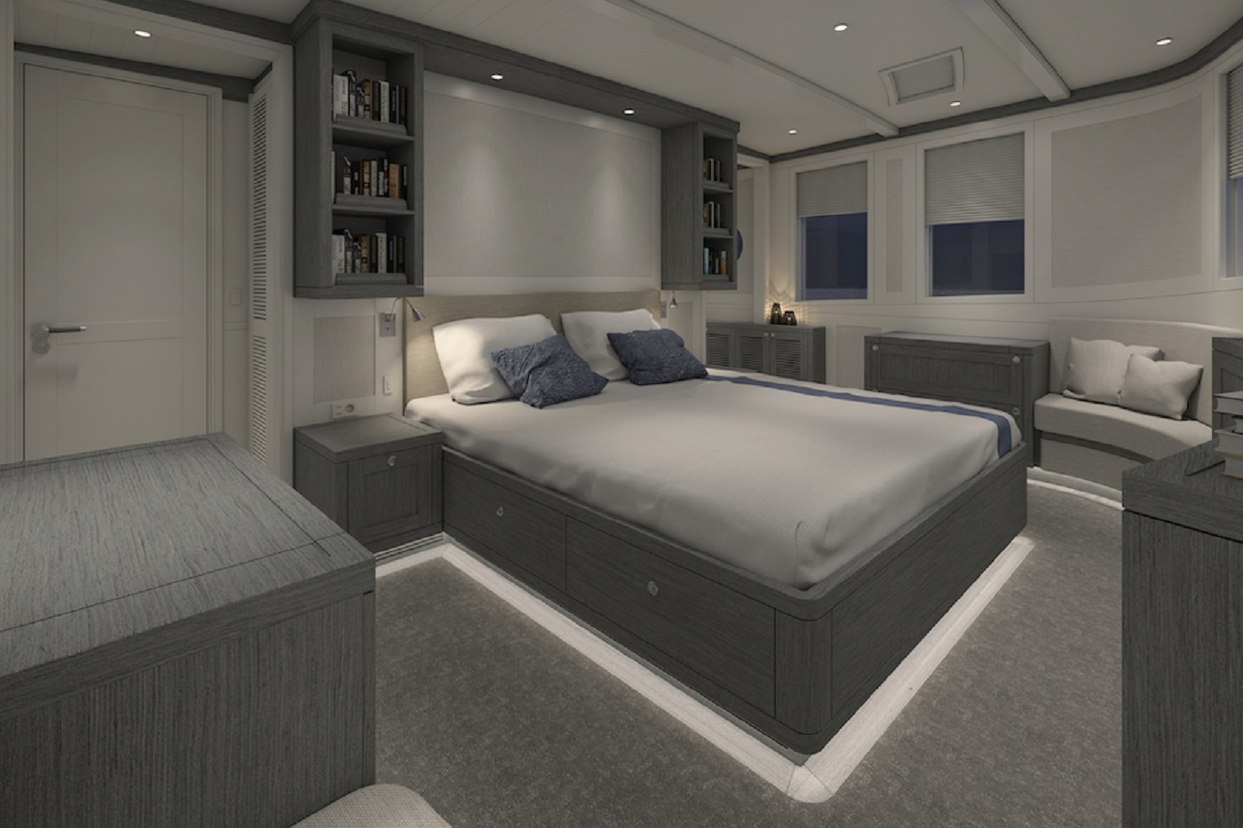 Master Suite On The Main Deck