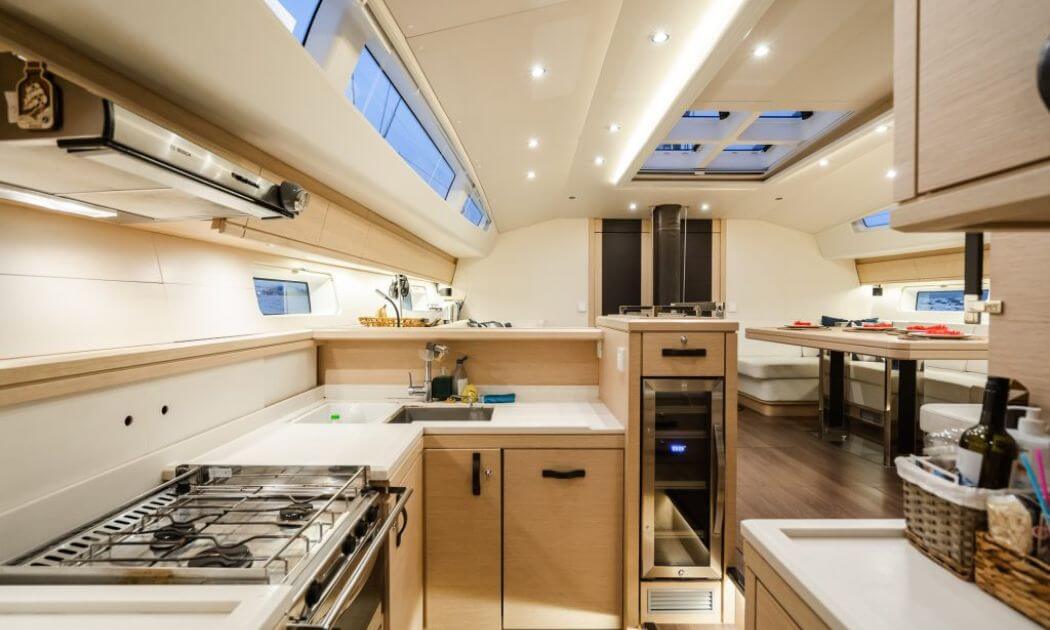 Open Plan Galley Layout