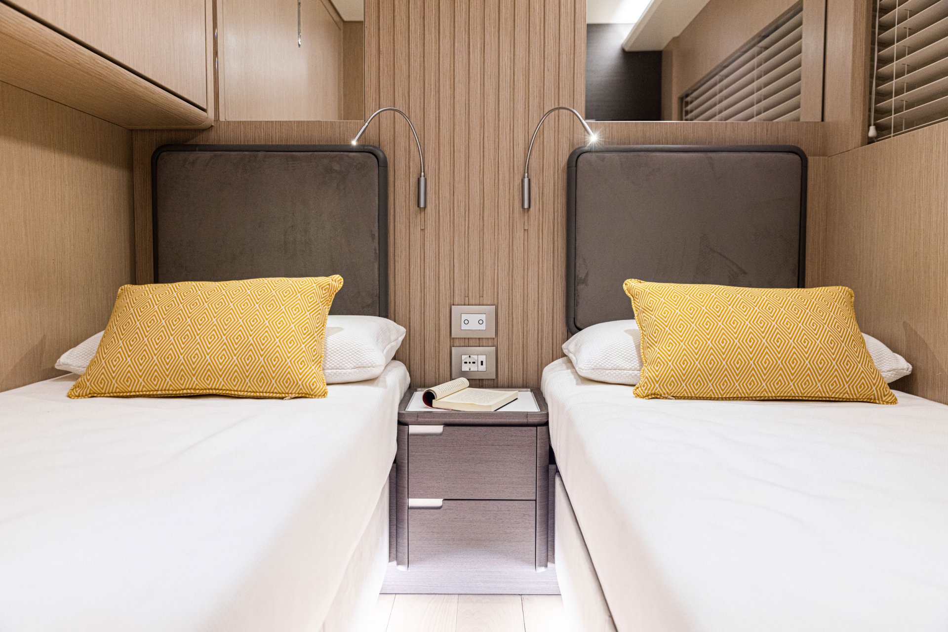 Twin Suite - Additional Pullman Bunk Available