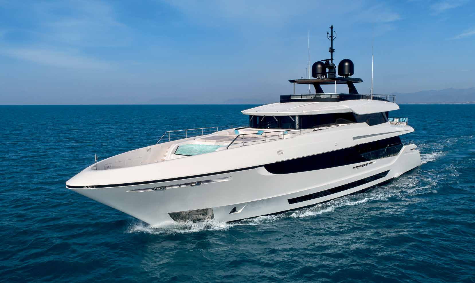 43m mangusta overmarine motor yacht