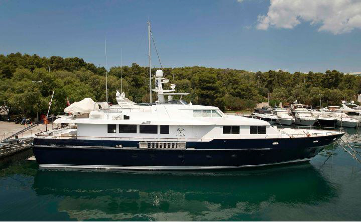 KARMA motor yacht in Greece