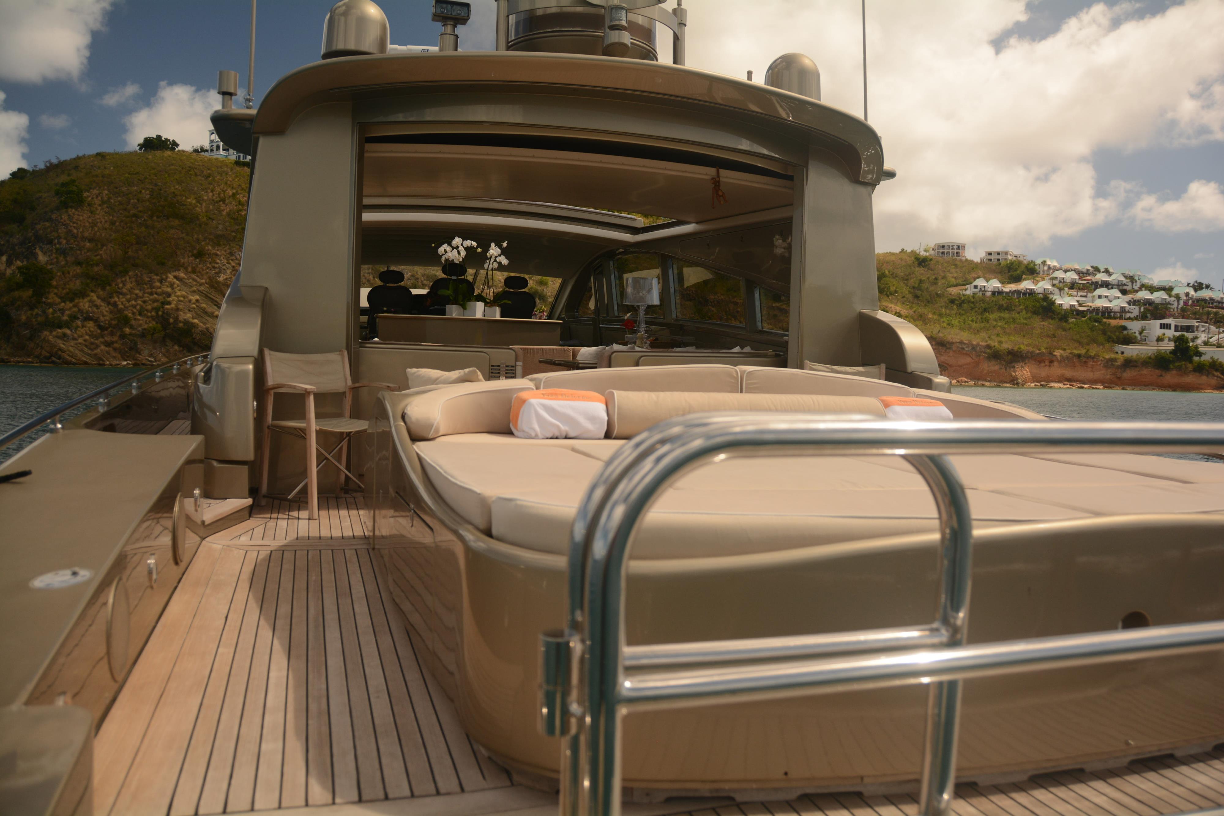 Aft Deck Sunpad And Seating