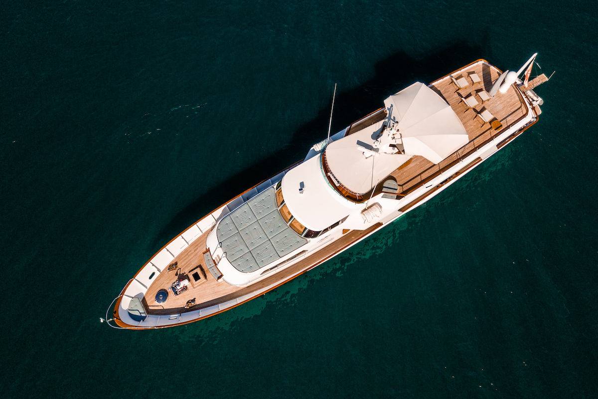 Carlo Riva Yacht A&A Aerial View