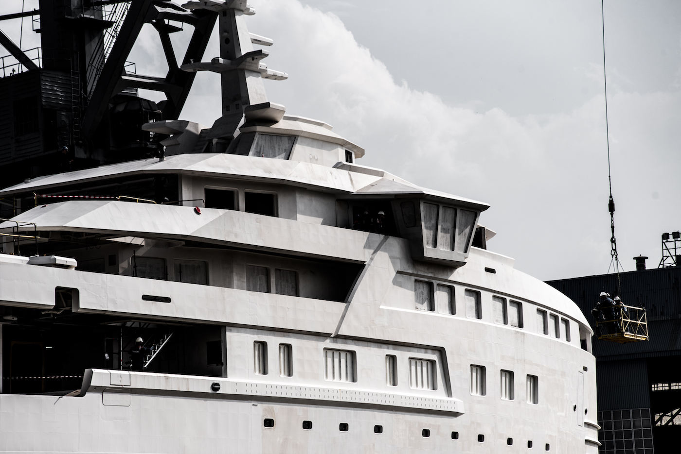 DAMEN SeaXplorer Yacht Detail At Launch June 2019 