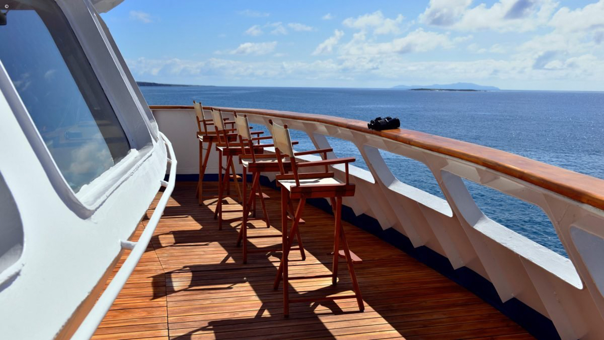 Deck With Seating