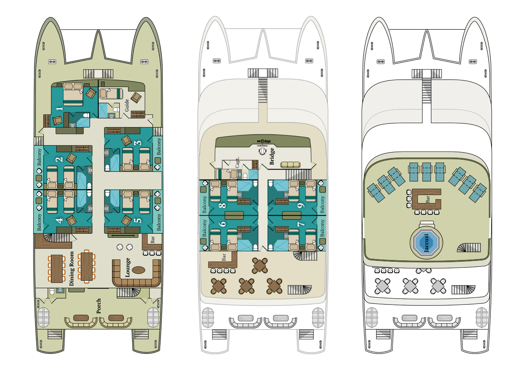 Plans Image Gallery Deck Plans ONEIRO Layout Plans 