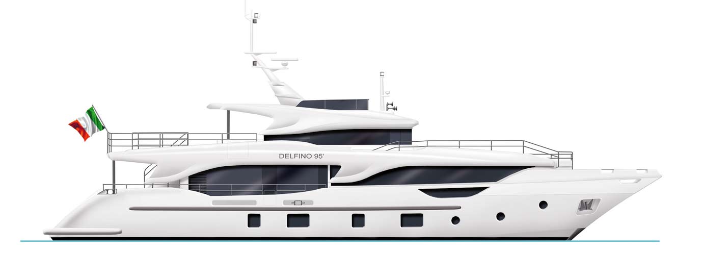 Delfino 95 Yacht